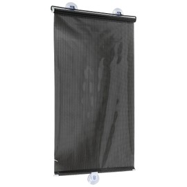 SEWACC Roller Blinds with Suction Cups Sun Blocking Shades for Windows and Doors Temporary Free-Punched Blackout Curtain