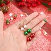 12 Pairs Christmas Earrings for Women Sparkling Christmas Tree Snowflake