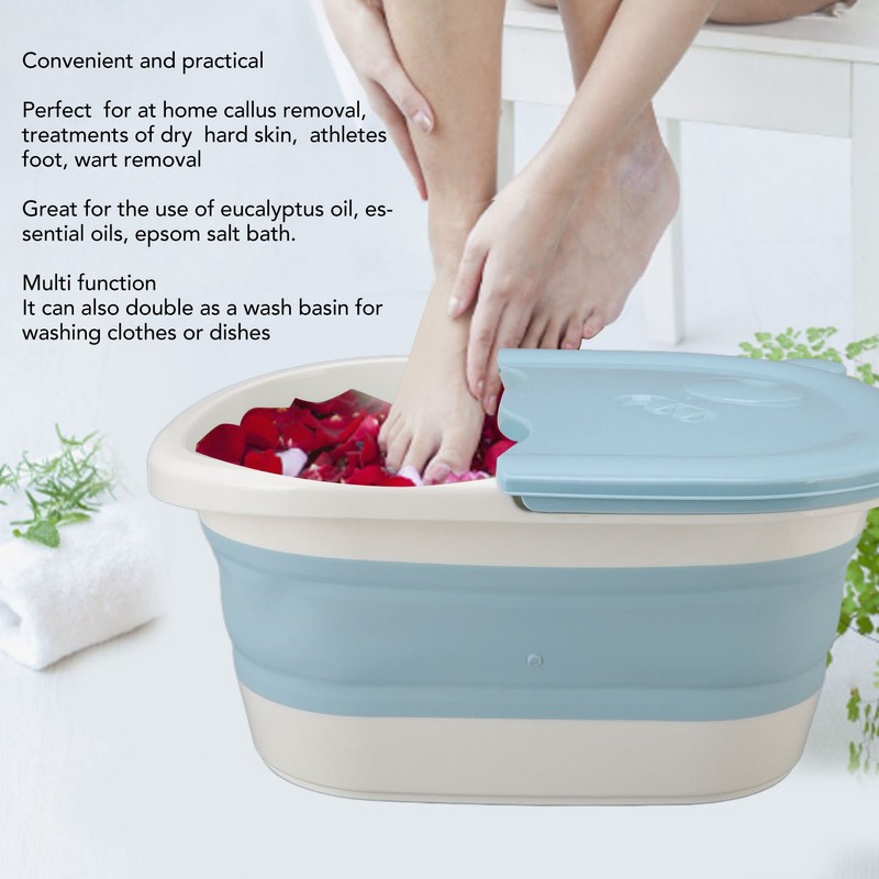 Foot Soaking Tub Foldable Foot Bath Foot Tub Bucket for