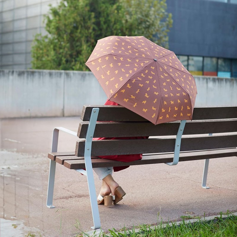 balvi Umbrella Puppymbrella colour brown including neoprene shell in the