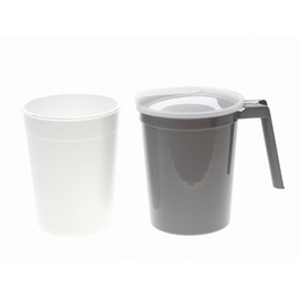 Medline DYKD100CMFL Water Pitcher Set with Foam Inner Liner (Pack of 40)