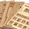 Perfeclan 1/72 House Model Kits, DIY Wooden House, Assemble Unpainted