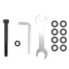 Stationary Bike Swivel Pivot Aluminum Rotatable Monitor Adjuster for Peloton