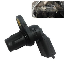 MLY 1 PC Car Camshaft Position Sensor, Camshaft Sensor with Sealing Ring for EPC Fault Light and Weak Start, Standard Replacement Number F01R00b003, Compatible with Chery Models (Black)