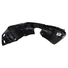 TRQ Front Left Inner Fender Liner Black Drivers Side Compatible with 2019-2020 Honda Civic HO1248187