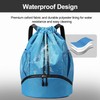 Hoedia Sports Drawstring Backpack - String Swim Gym Bag with