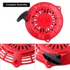 QWORK® Pull Starter for Lawnmower Compatible with Honda Engines GC135,