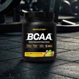 머슬웨이 머슬웨이 BCAA 아미노산 보충제 포도맛 600g 1개 MuscleWay BCAA Amino Acid Supplement Grape Flavor 600g 1 Pack