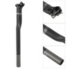 Carbon Fiber Bicycle Seatpost 27.2x400mm Folding Cycling Road Mountain Bike