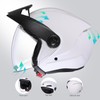 TRIANGLE Open Face Motorcycle Helmet Offroad 3/4 Half Helmets with