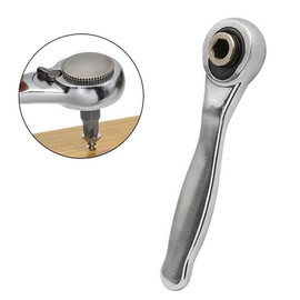 1/4" Drive Micro Ratchet Bit Screwdriver, 72-Tooth Hand Ratchet Wrench, Ratchet Quick Release Screwdriver, Hex Wrench, Multipurpose Ratchet with 72 Teeth, Body Tools