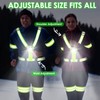 Copkim LED Reflective Vest Outdoor Night Running Lights Chest Light