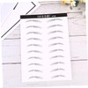Housoutil Sets Long Lasting Eyebrow Sticker Hair-like Simulation Women's Makeup