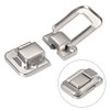 sourcing map Pack of 2 Toggle Lock Box Lock Suitcase