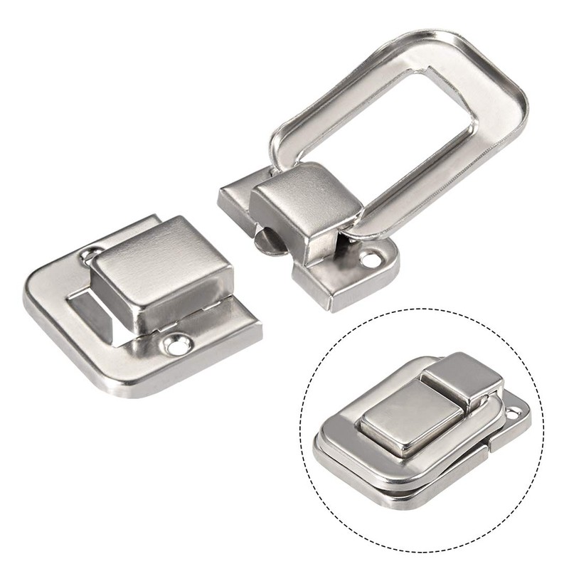 sourcing map Pack of 2 Toggle Lock Box Lock Suitcase