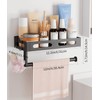 Paper Towel Holder Wall Mount for Kitchen, One-Handed Tear, Bathroom
