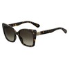 Moschino Love MOL000/S 086 Havana 53/19/140 Women's Sunglasses, Brown (Dkhavana)