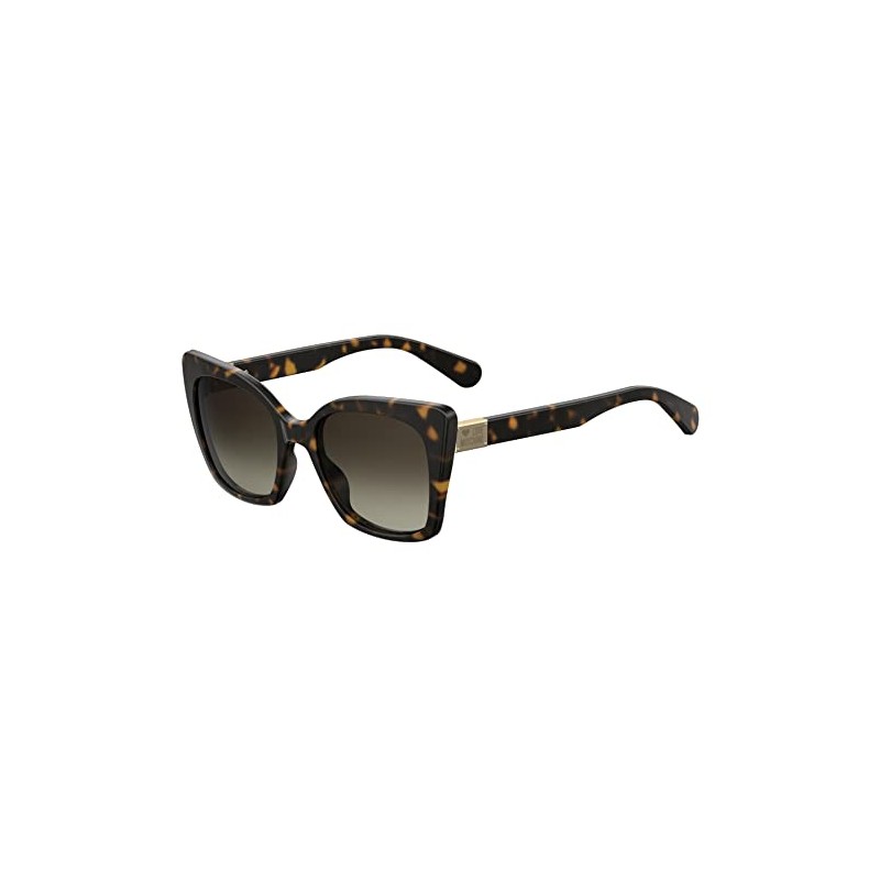 Moschino Love MOL000/S 086 Havana 53/19/140 Women's Sunglasses, Brown (Dkhavana)