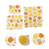 Healvian 3pcs Beeswax Food Wraps Organic Reusable Covers for Food