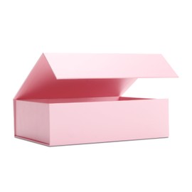 YACEYACE Pink Gift Wrap Box Bulk, 1Pcs Pink Magnetic Hard Gift Box, Small Box for Party, Anniversaries, Mother's Day, 9x6.6x2.7 inch