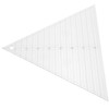 Gadpiparty Multi Function Acrylic Triangle Sewing Ruler Quilting Template for