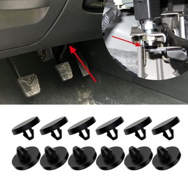 12 Picese Brake Pedal Stop Pads, Brake Clutch Pedal Stop Pads, Car Brake Light Switch Stopper, Automotive Clutch Pedal Stopper, Brake Pedal Pad Suitable for Most Cars