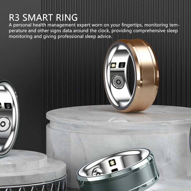 Intelligent Ring IP68 Waterproof Sports Fitness Tracker Smart Ring with