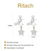 Sterling Silver Stud Earrings for Women Trendy Hypoallergenic Cubic Zirconia