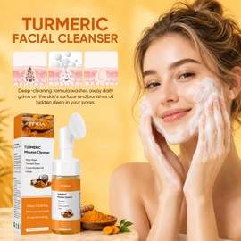 4Pcs Turmeric Skin Care Set- Soap Bar, Facial Cleanser, Toner & Clay Mask