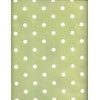 Karina Home Sage Green Dotty PVC Wipe Clean Tablecloth (200cm