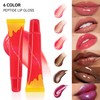 DLZZRS High-Shine Lip Gloss, Hydrating Moisturizing Lip Balm for Dry