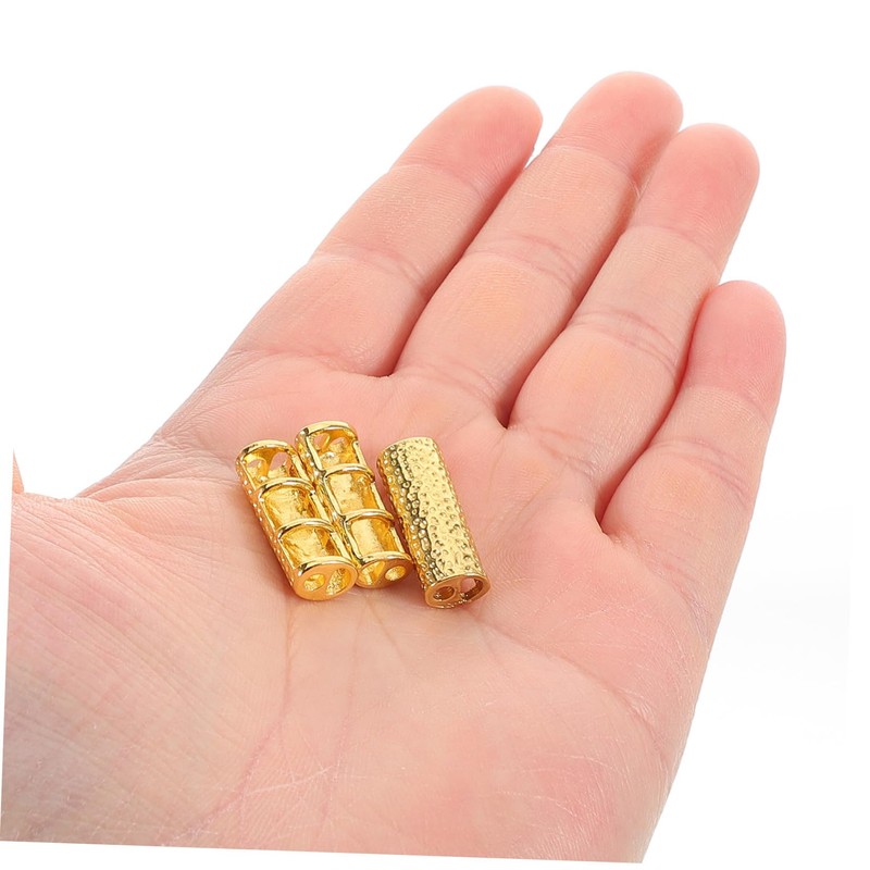 TEHAUX 10pcs Watch Band Connectors Alloy Fasteners for Bands Elegant