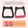 Gymnastics Rings for Kids Home Exercise Rings Pull Up Rings