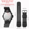 Ruuber Replacement Band Compatible with Casio G Shock AWG-M100 AWGM100B