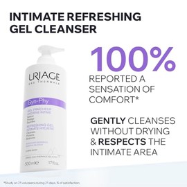 URIAGE Gyn Phy refrescante gel íntimo 17 onzas líquidas