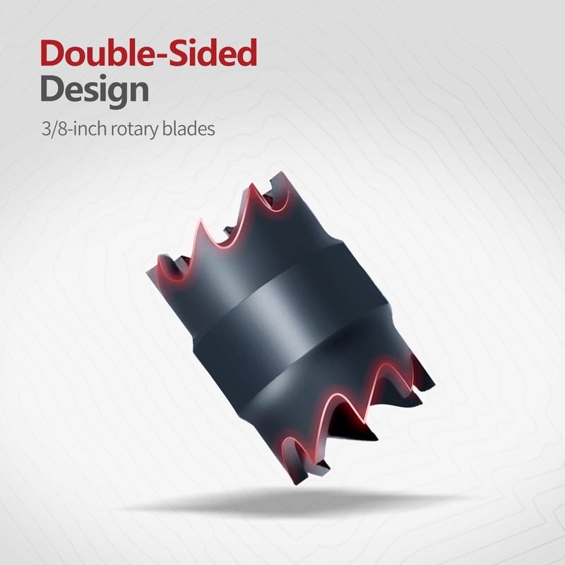 LitartPRO 34PCS Spot Weld Cutter Sets Double Sided 3/8" HSS