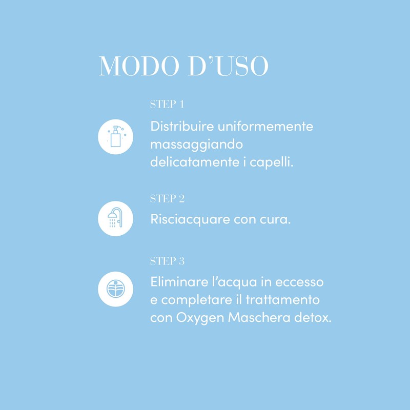 Medavita - Oxygen - Detox Shampoo pH 5.5-250ml