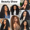 20Inch 200% Density Deep Wave Human Hair Wig 13x4 Lace