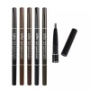 Sangse Jeongbop Byeoldo Pyogi 초보자 오토아이 그리기 펜슬 데일리 듀얼 눈썹 아이브로우 Beginner Auto Eye Drawing Pencil Daily Dual Eyebrow Eyebrow [Black 12-pack No. 01-11]