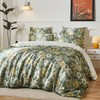 Luowei Satin Silk Bed Linen 135 x 200 cm Nostalgic