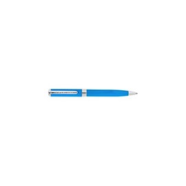 Helix Oxford Premium Light Blue Ballpoint Pen (Blue Ink) - Plastic Free Packaging
