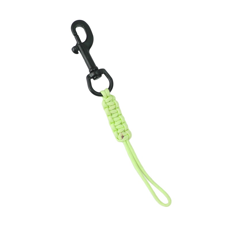 Hand Woven Diving Lanyard Anti Lost Strap Luminous Underwater Safety