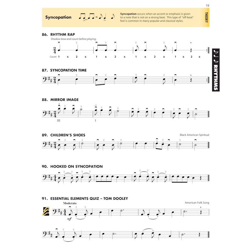 Hal Leonard Essential Elements for Strings Double Bass Book 2