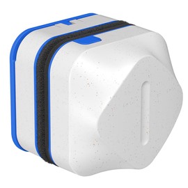 SPEALLOY 2-in-1 Magnetic Fish Tank Clean Brush & Feeding Ring Eco Care Kit Aquarium Dirt Remover for Small Glass