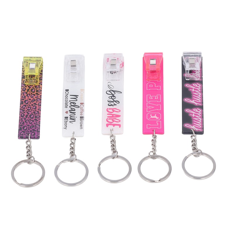 5pcs Card Grabber Multipurpose Acrylic Lightweight Long Nail Card Puller