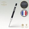 PARKER 2020762 Ballpoint Pen Refill, Black, Single Pack, Black, F