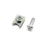 sourcing map 12-Piece Vehicle Number Plate Fastener Bolt Set with