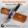 Rolling Knife Sharpener Kit - Beech Wood Magnetic Rolling Sharpener