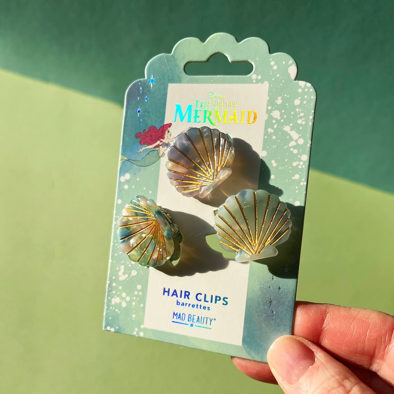Little Mermaid Hair Clips