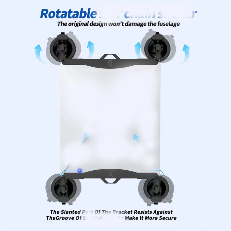 Soporte De Ventosa O Chupon Para Antena Starlink Mini